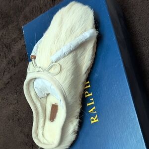 Polo Ralph Lauren Cream Loafers